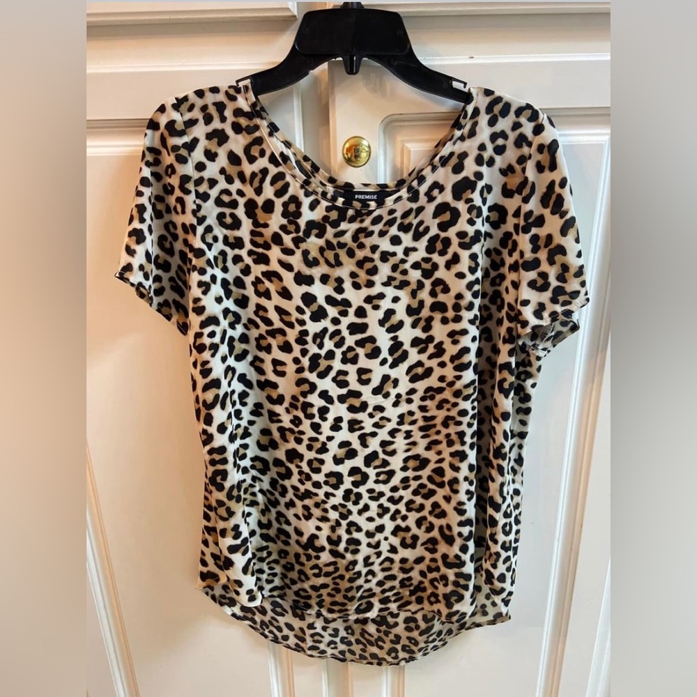 Leopard Print Top